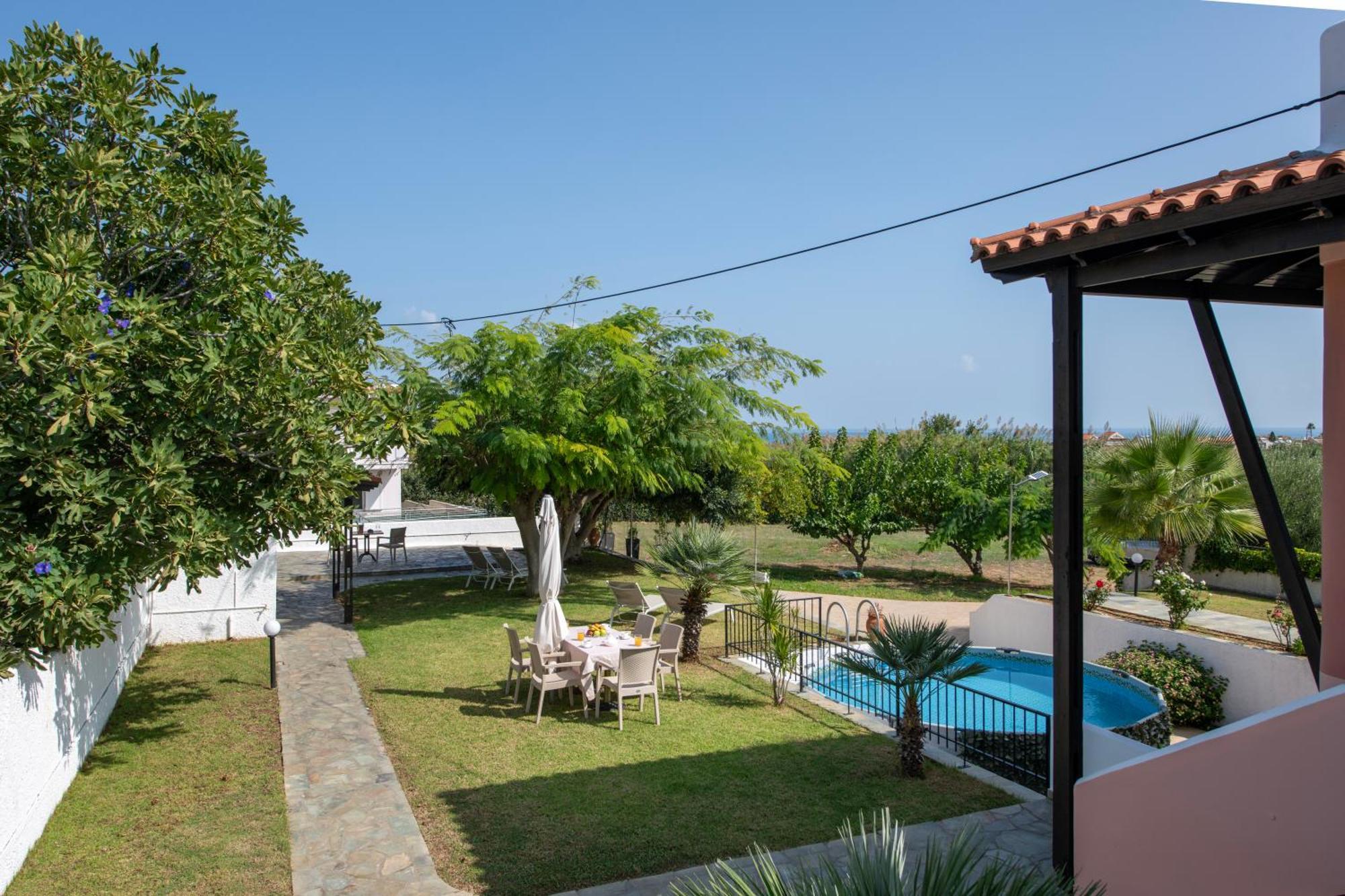 Villa Eleni 100M From The Sea Rapaniana Exterior photo