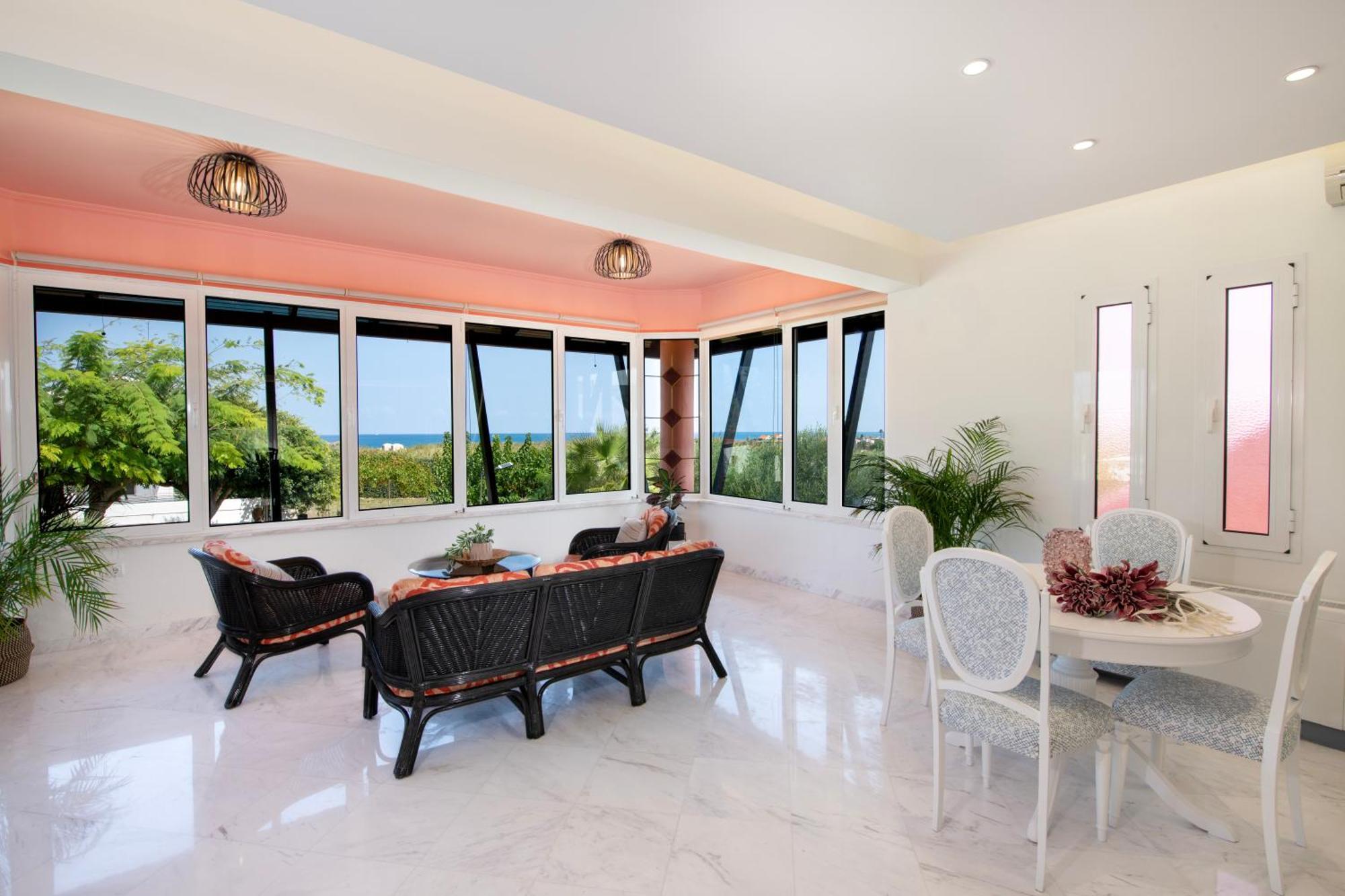 Villa Eleni 100M From The Sea Rapaniana Exterior photo