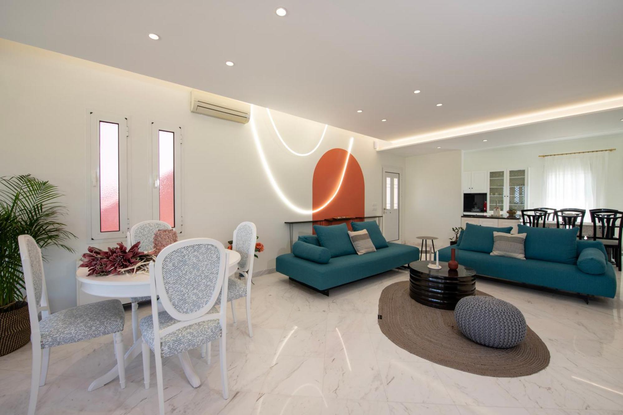 Villa Eleni 100M From The Sea Rapaniana Exterior photo