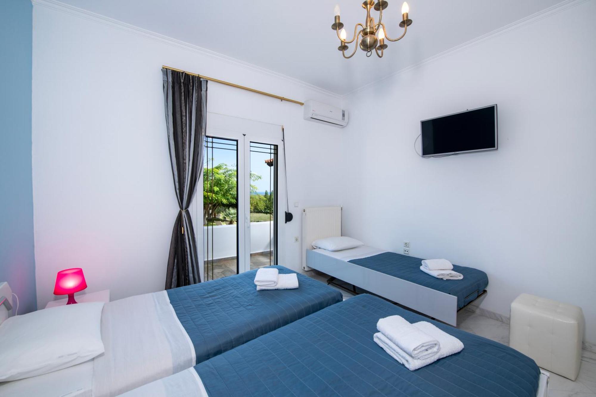 Villa Eleni 100M From The Sea Rapaniana Exterior photo